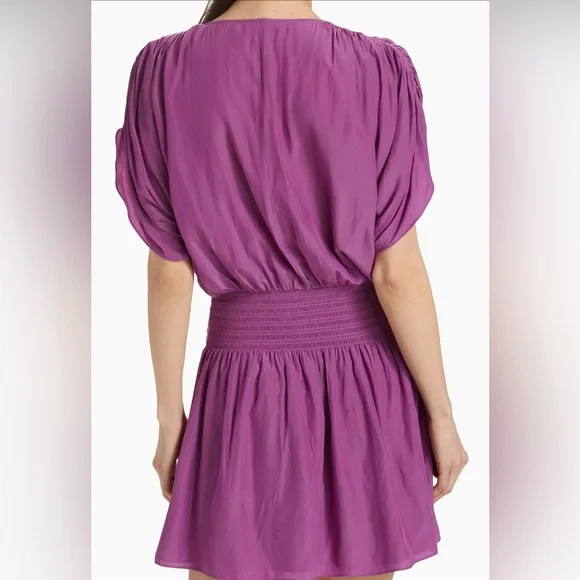 Ramy Brook Corrine Dolman Sleeve Minidress. New Season - Picture 3 of 5